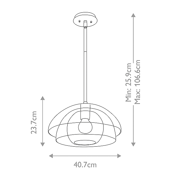 Подвесной светильник Hinkley Lotus QN-LOTUS-P-HBR