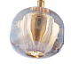 Подвесной светильник Crystal Lux Box SP1 Gold/Amber
