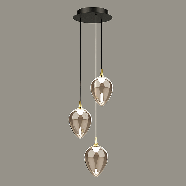 Подвесной светильник Delight Collection MD24001012-3A brass/champagne