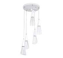 Каскадная люстра LED4U L7106-6 WТ