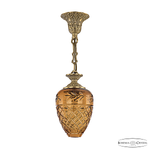 Подвесной светильник Bohemia Ivele Crystal 7003P/13 FP Amber/H-1B