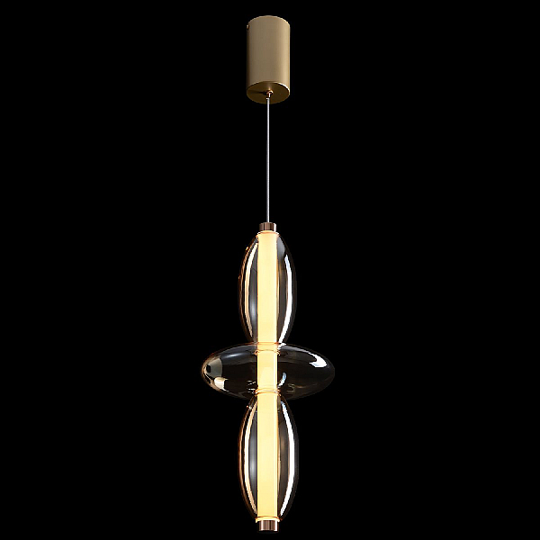 Подвесной светодиодный светильник Crystal Lux Quasar SP14W Led Amber