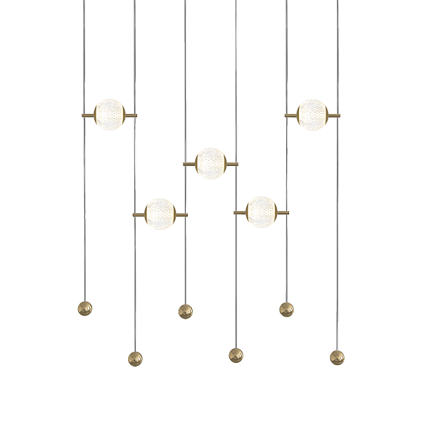 Подвесной светильник Delight Collection MD22001013-5AY-001 gold