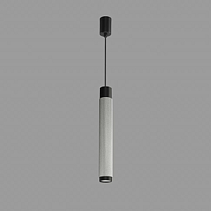 Подвесной светильник iLedex Delta 2366-1 BK+SL