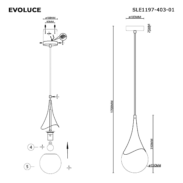 Токопроводящий ремень Evoluce SLE1197-403-01
