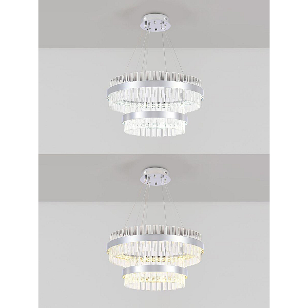 Подвесной светодиодный светильник Natali Kovaltseva Smart Нимбы Innovation Style 83005
