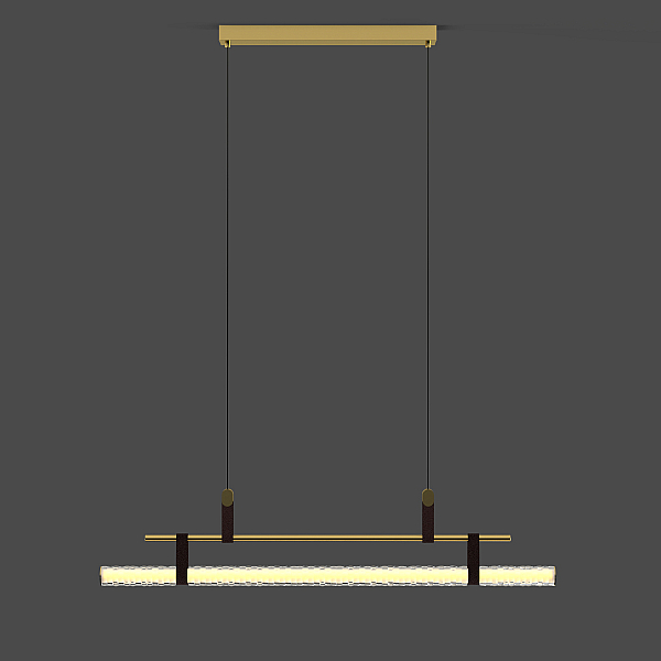 Подвесной светильник Delight Collection 8501P/L brass/clear