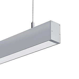 Линейный подвесной светильник Arlight SP-LINE-HANG-4970-L970-41W Day4000 (RAL9006, 120 deg, 230V) 049577