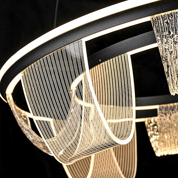 Подвесной cветильник LED4U L7706-630 BK
