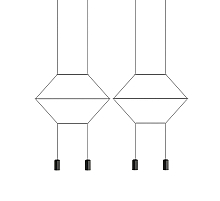 Подвесной светильник ImperiumLoft Via Wireflow Polyhedral 144326-22