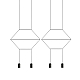 Подвесной светильник ImperiumLoft Via Wireflow Polyhedral 144326-22