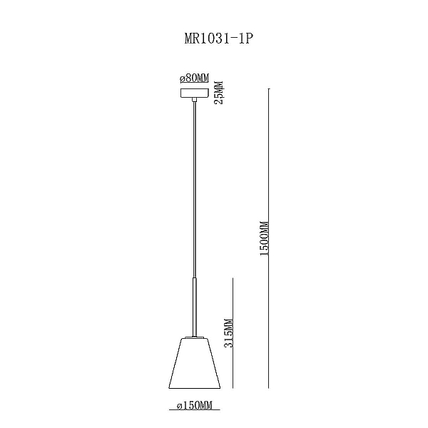 Подвесной светильник MyFar Stiven MR1031-1P