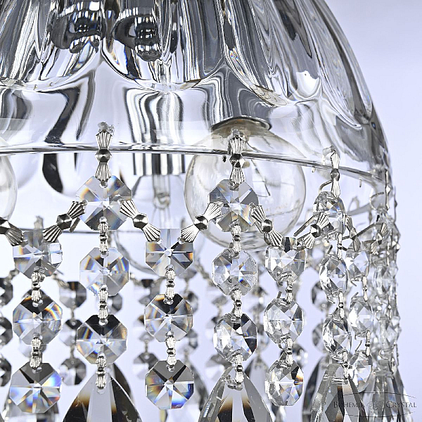 Подвесной светильник Bohemia Ivele Crystal 5478/22 Ni Clear/M-1H
