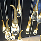 Подвесной светильник Delight Collection Seed OMG07287-3 gold
