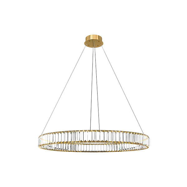Подвесной светодиодный светильник Loft IT Crystal ring 10135/800 Gold