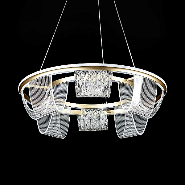 Подвесной cветильник LED4U L7706-630 GD