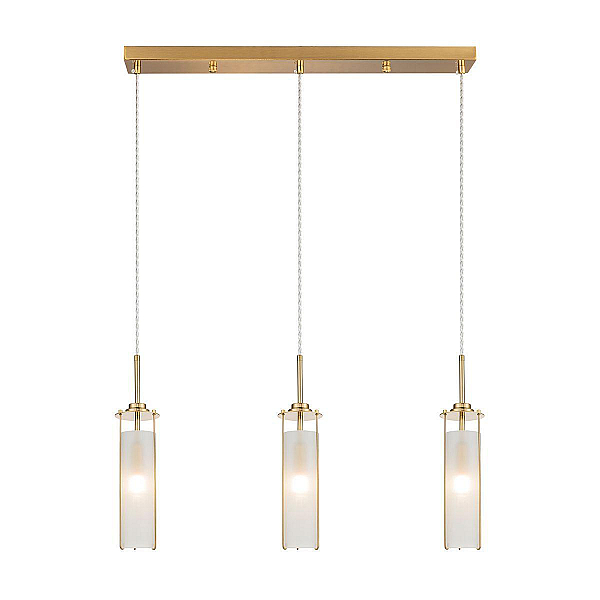 Подвесной светильник Indigo Torcia 11038/3P Brass V000416