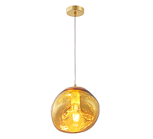 Подвесной светильник Crystal Lux MALAGA SP1 D200 GOLD