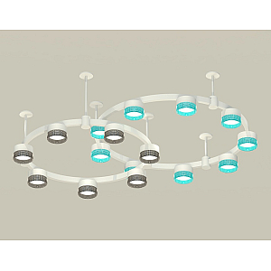 Комплект подвесного светильника Ambrella Light Techno Ring XR92211200 (A9221, A9226, C9241, C9236, N8488, N8484)