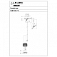 Подвесной светильник iLedex Delta 2361-1 BK+WH