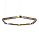 Подвесной светодиодный светильник Loft IT Titanium 10243L Gold
