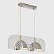 Светильник подвесной Crystal Lux ELEMENT SP24W LED CHROME