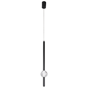 Подвесной светильник Crystal Lux ELVIRA SP8W LED 4000K BLACK