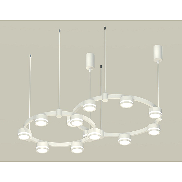Комплект подвесного светильника Ambrella Light Techno Ring XR92081004 (A9208x2, C9236, C9231, N8412)