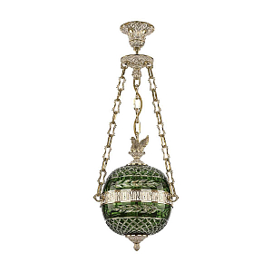 Подвесной светильник Bohemia Ivele Crystal 71000P/25 GW Clear-Green/H-1J FS1S