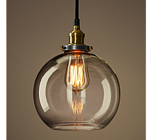Подвесной светильник ImperiumLoft Loft Clear Glass Sphere Cloche 191634-22