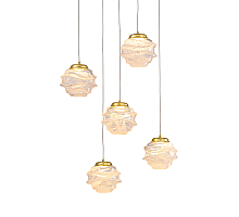 Подвесной светильник Delight Collection MD25030003-5A gold/clear