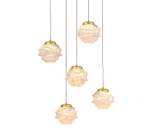 Подвесной светильник Delight Collection MD25030003-5A gold/clear