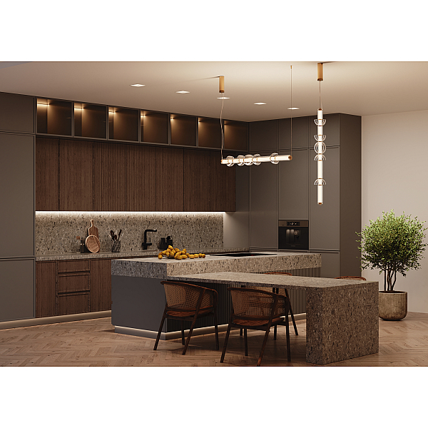 Подвесной светодиодный светильник Maytoni Cosmo MOD210PL-L39BS3K