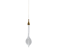Подвесной светильник Delight Collection OD2433-1 gold/clear
