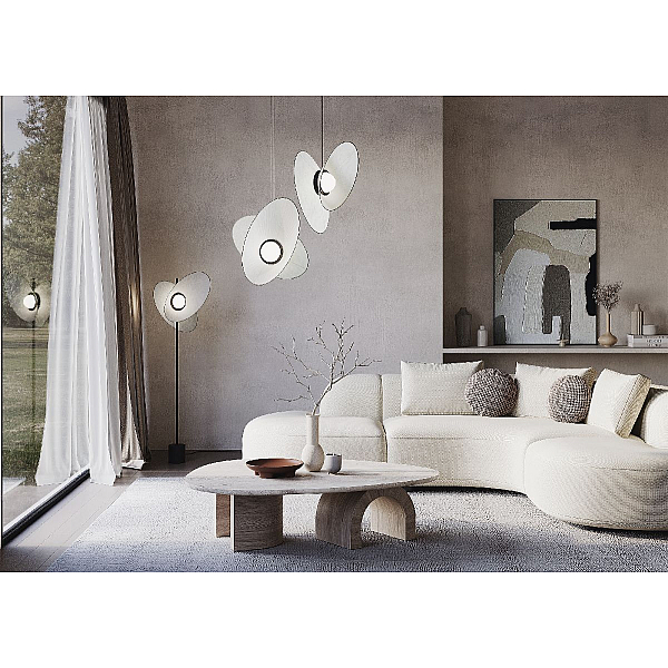 Подвесной светодиодный светильник Maytoni Modern Evolution MOD396PL-L10GR3K