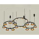 Комплект подвесного светильника Ambrella Light Techno Ring XR92092000 (A9209x3, C9242, C9238, C9232, N8145, N8124)