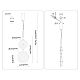 Подвесной светильник Ambrella Light High Light Crystal LH31127