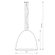 Подвесной светильник Nowodvorski Egg Xl 10325