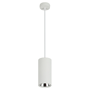 Подвесной светильник ЭРА PL12 GX53 WH/SL Б0048543
