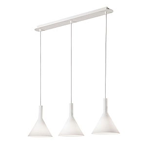 Подвесной светильник Ideal Lux Cocktail SP3 Bianco 074245
