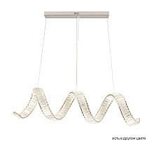 Подвесная люстра Crystal Lux MUSIKA SP100W LED L1200 CHROME