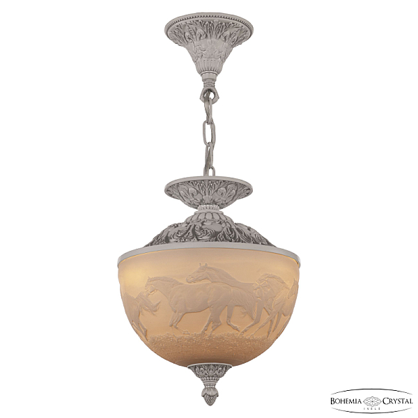 Подвесной светильник Bohemia Ivele Crystal AL7003P/25 WMN Horse