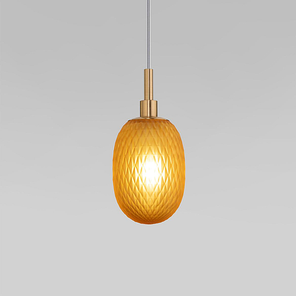 Подвесной светильник Eurosvet Pineapple 50266/1 янтарный a066525