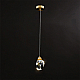Подвесной светильник Delight Collection Crystal rock II 9701P/1 brass