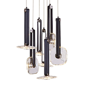 Подвесной светильник Delight Collection OD2553-7 black/clear