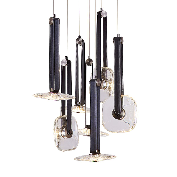 Подвесной светильник Delight Collection OD2553-7 black/clear