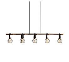 Подвесной светильник Delight Collection P0853 P0853-5B s-gold