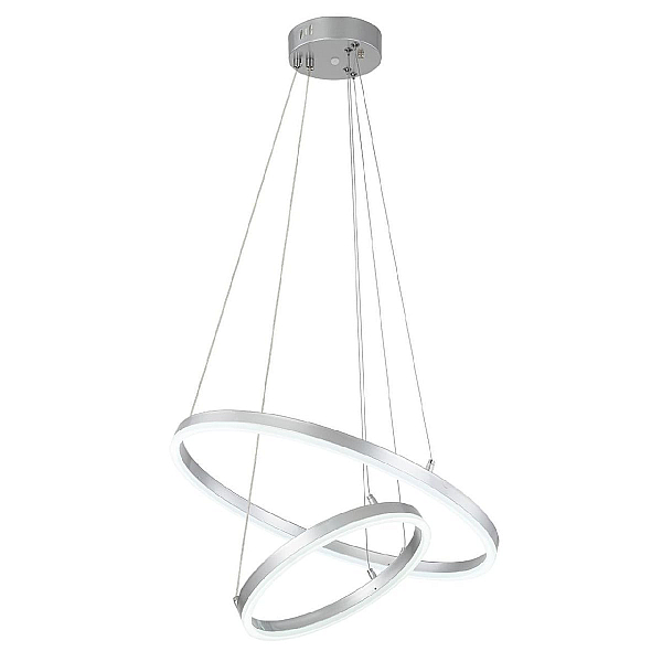 Подвесной светодиодный светильник Escada Void 10254/2LED Silver APP