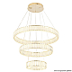 Подвесной светодиодный светильник Crystal Lux Musika SP150W Led Gold