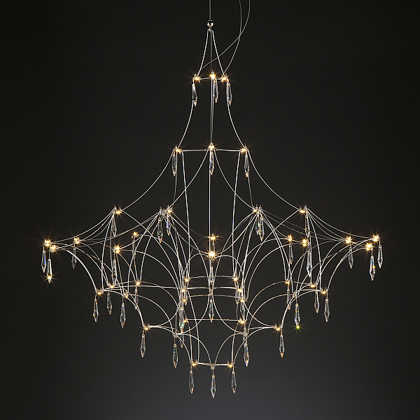 Подвесной светильник Delight Collection Lucciola 9176P/S silver